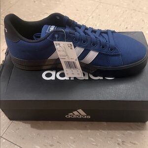 Adidas Daily 3.0 Navy Blue Skateboard Shoes (Men's US Size 10.5) New, FX4357